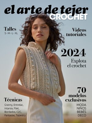 cover image of El Arte de tejer crochet 2024